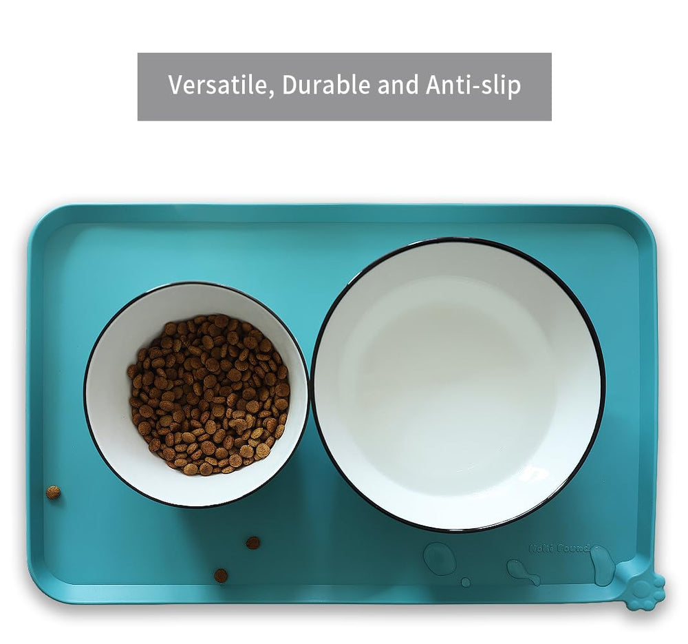 Hoki Found Glacier mat is easy to clean and dishwasher safe