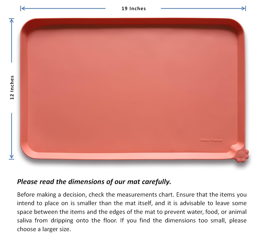 Hoki Found travel-friendly silicone mat for mess-free meals on the go.