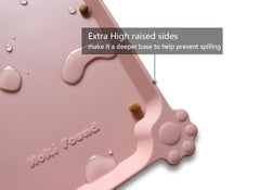 Hoki Found waterproof bowl mat for dog and cat meals
