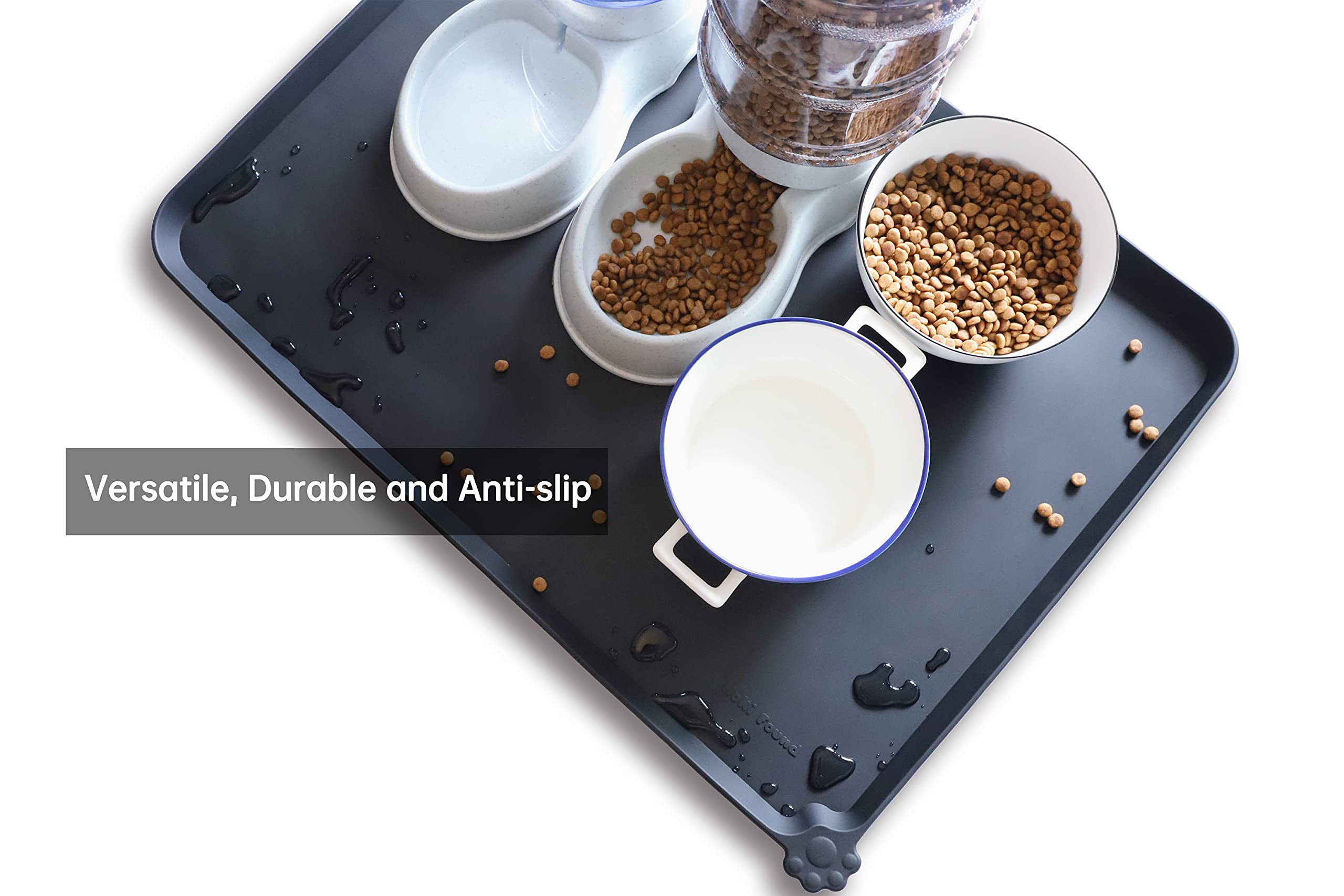 Hoki Found X-Large silicone mat is dishwasher safe and easy to clean