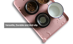 Hoki Found anti-slip mat is easy to clean and dishwasher safe.