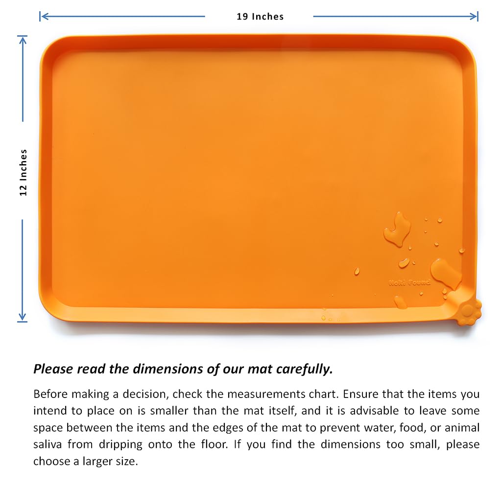 Hoki Found easy-clean, dishwasher-safe mat for quick cleanup.