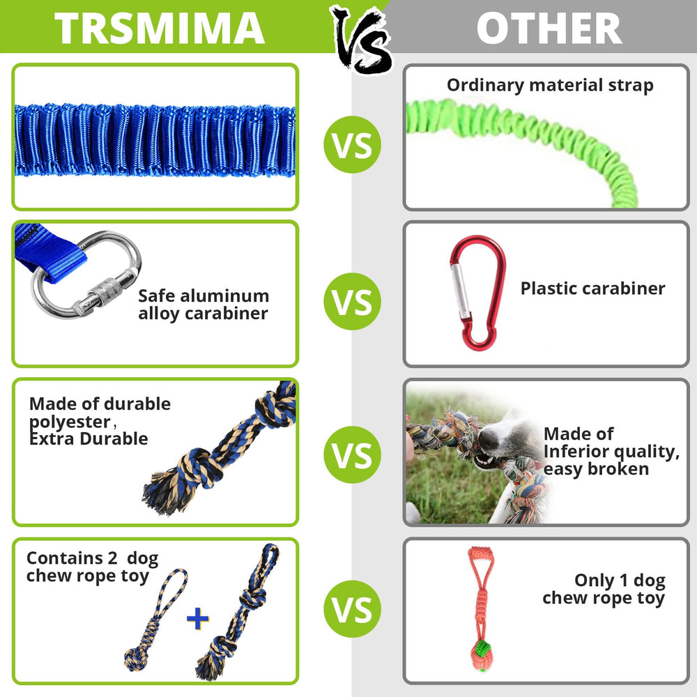HOKINETY cotton rope toy for large dogs ready for vigorous tug sessions