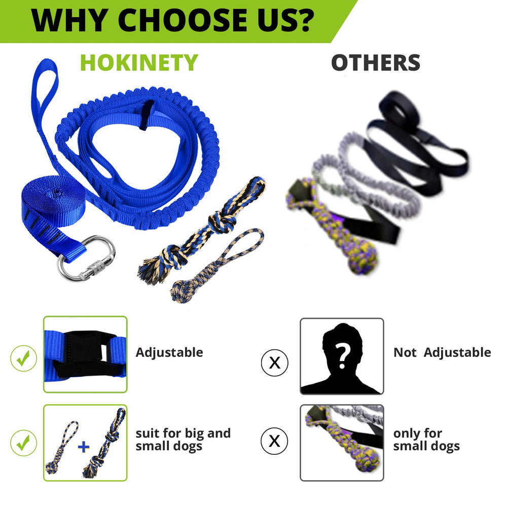 HOKINETY cotton rope toy for medium dogs designed for playful training