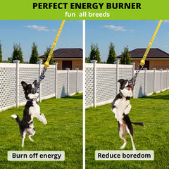 HOKINETY easy hang height adjustable setup for any dog