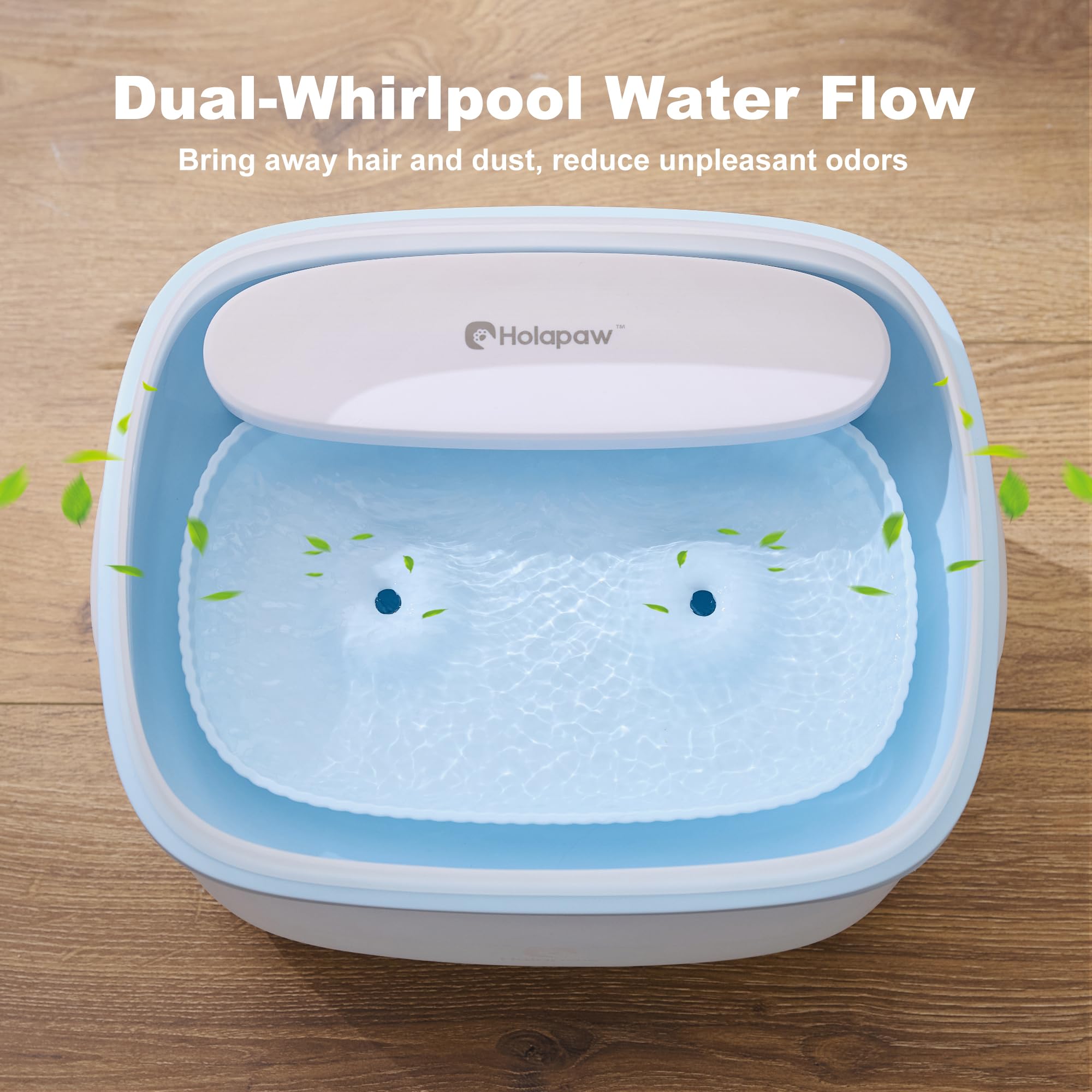 HOLAPAW 8L capacity with semi-transparent tank for monitoring