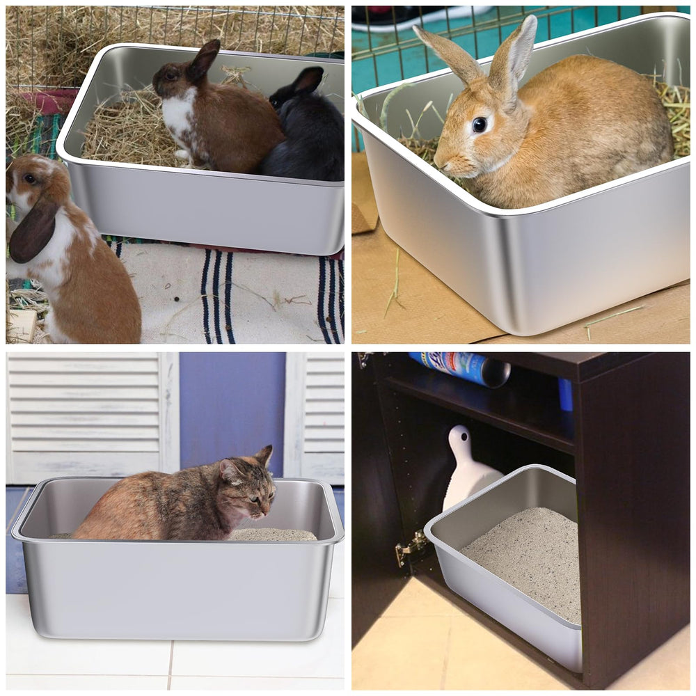 Holintan litter box suitable for rabbits and other small pets.