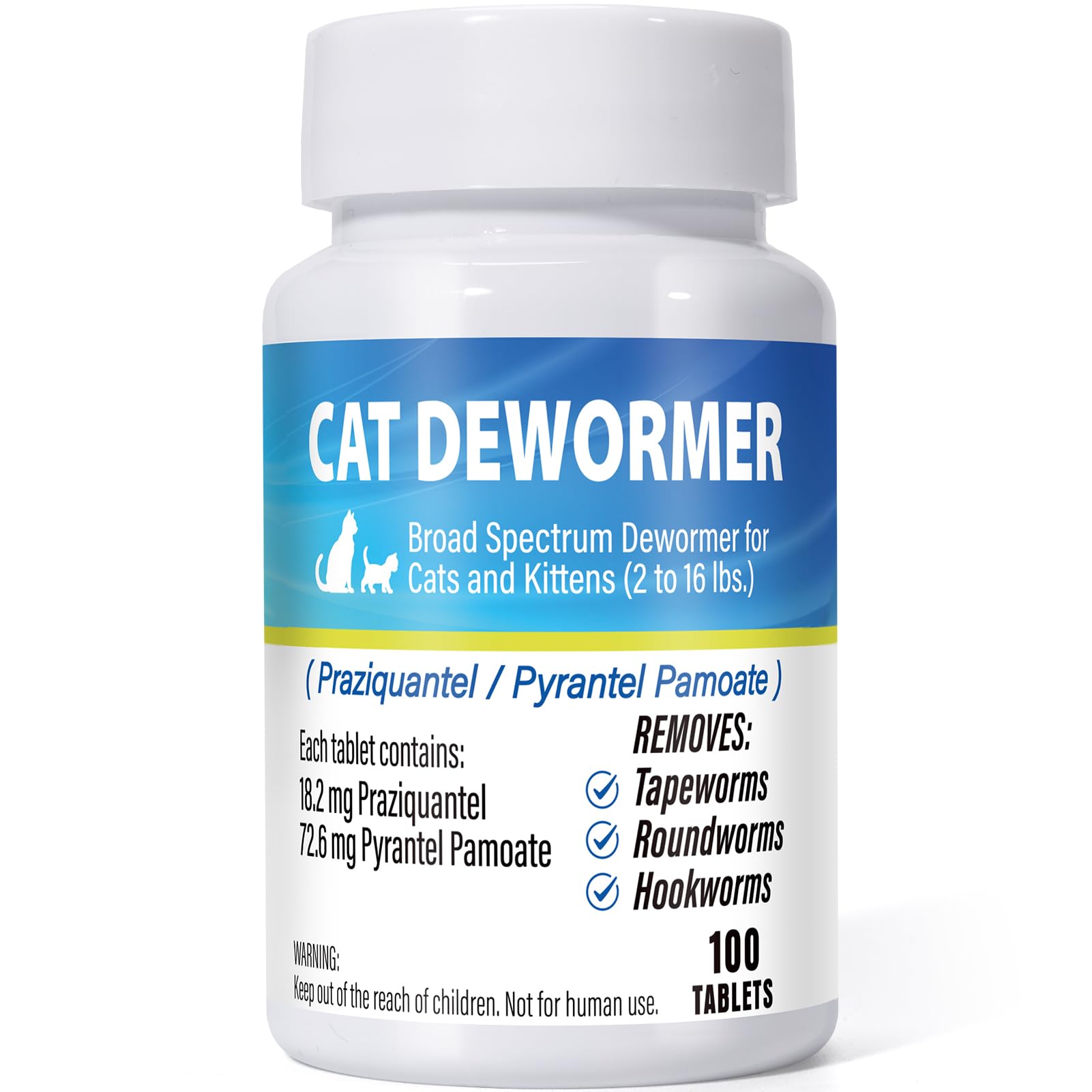 Holiqore dewormer ultra-small tablets simplify dosing for cats.