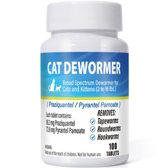 Holiqore dewormer ultra-small tablets simplify dosing for cats.