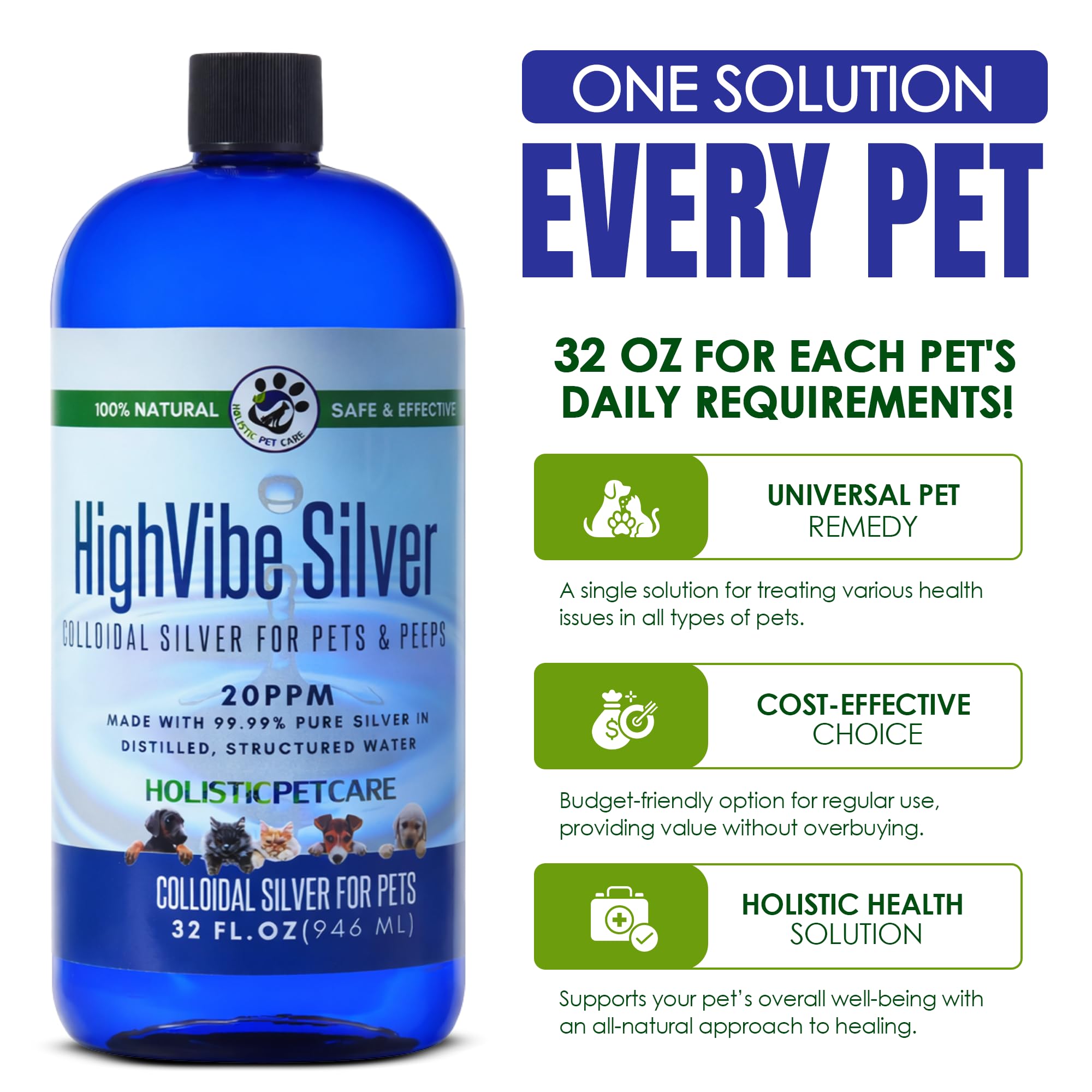 Holistic Pet Care Colloidal Silver on a dog's skin care example