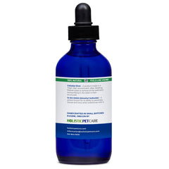 Holistic Pet Care Eye Ulcer Drops dropper ready for precise dosing on irritated eyes.