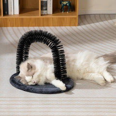 Hollypet Arch Grooming Base with soft padding for scratch play