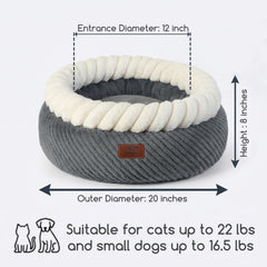 Hollypet golden ratio filling maintains fluffiness without flattening for year-round comfort.