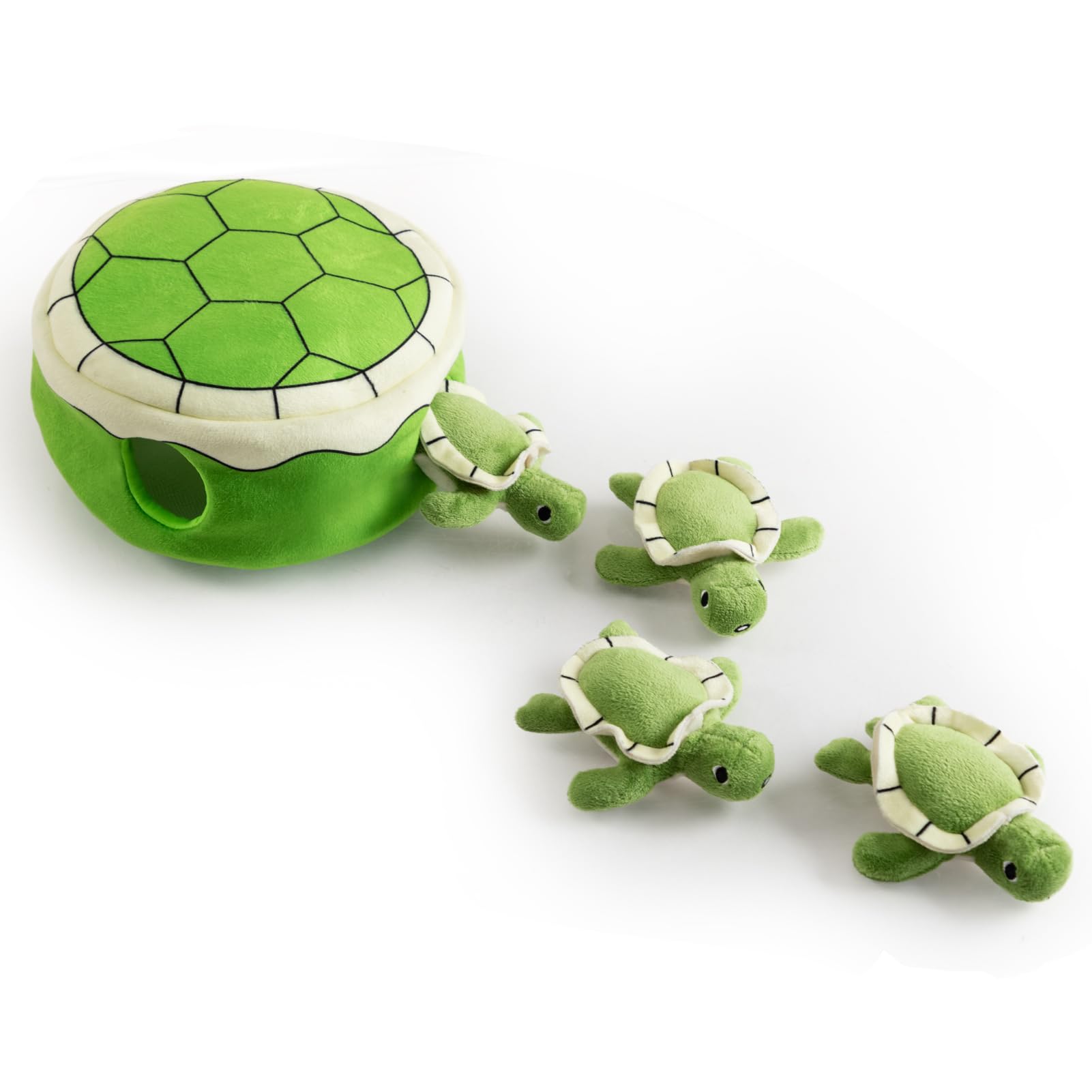 Hollypet Squeaky Dog Toy reinforced stitching supports long-lasting play.