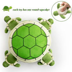 Hollypet Squeaky Dog Toy plush material feels soft yet durable for cuddly play.