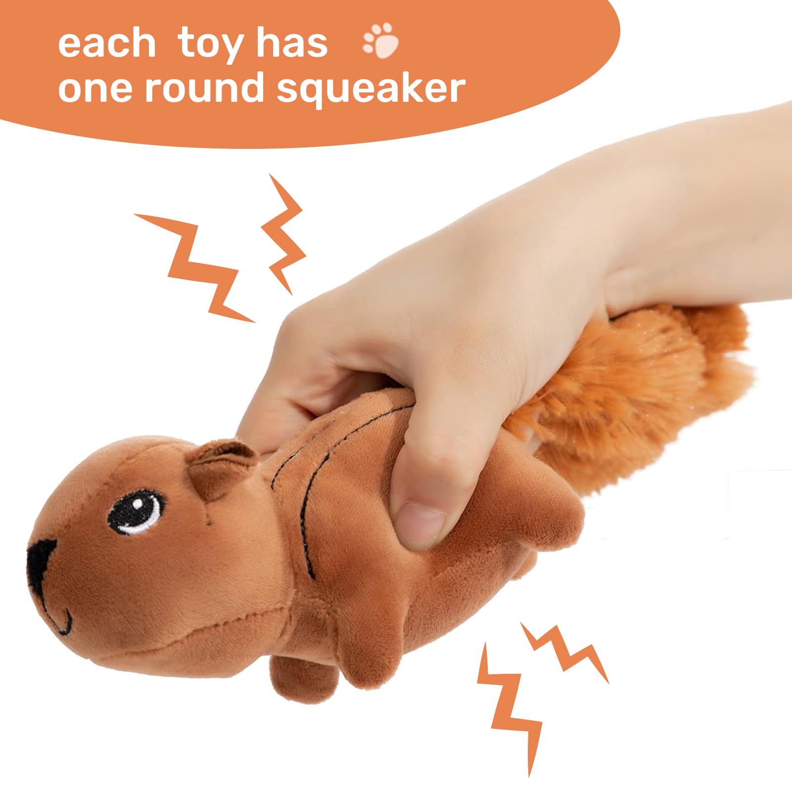 Hollypet squeaker detail shows audible cue for engaging training sessions