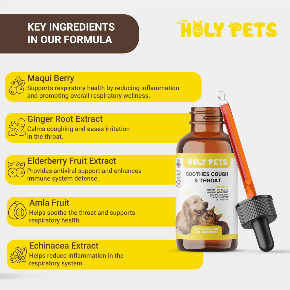 Dropper-dispensing visual shows easy, mess-free dosing for pet owners.