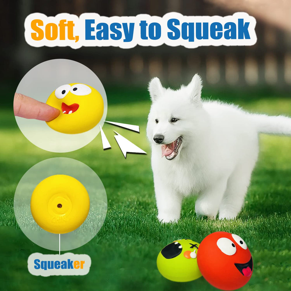 HOLYSTEED latex dog toy close-up highlights safe chewing