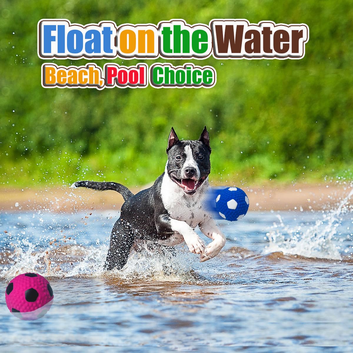 HOLYSTEED squeaky ball made from non-toxic latex for safe play