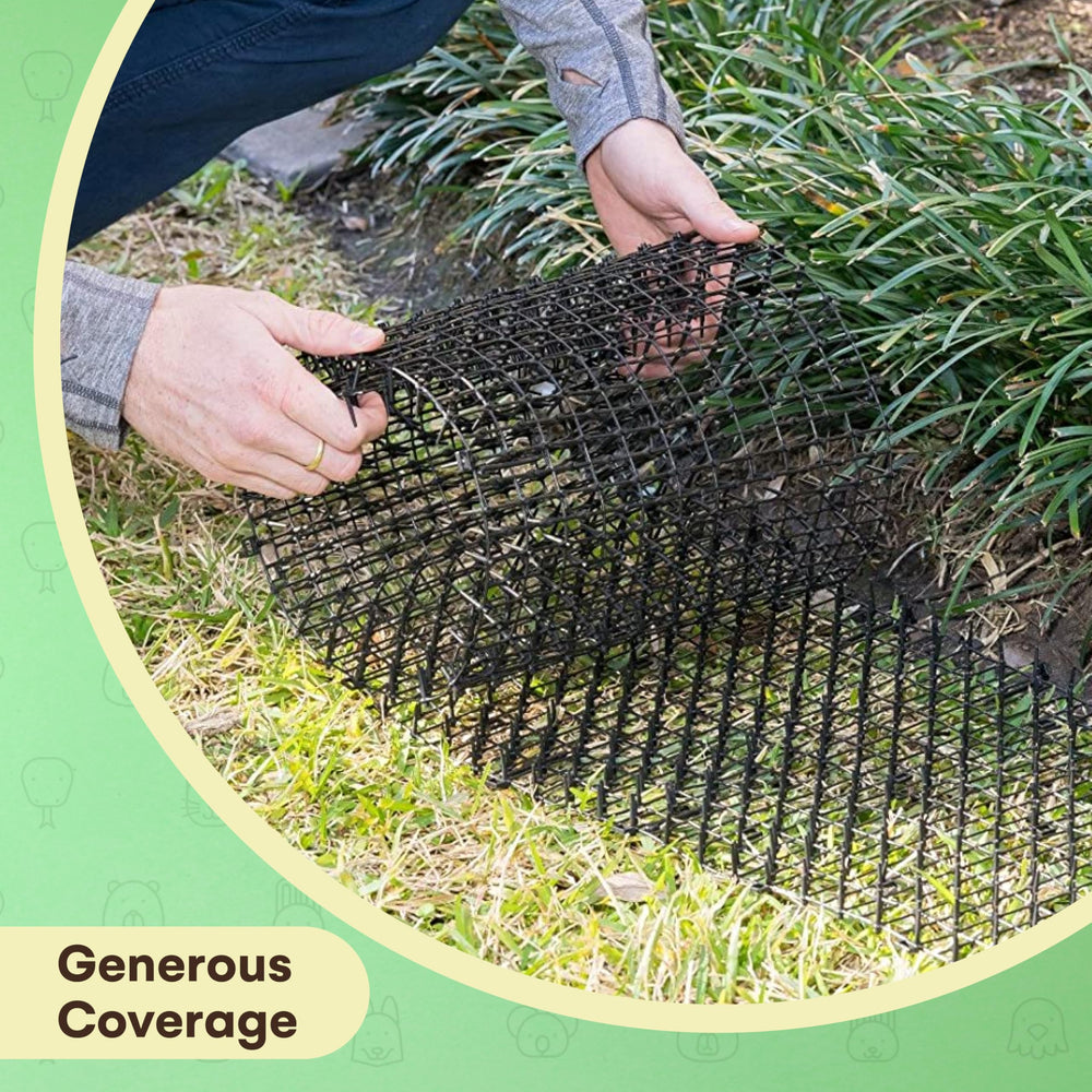 Homarden scat mat package showing included 12 garden staples