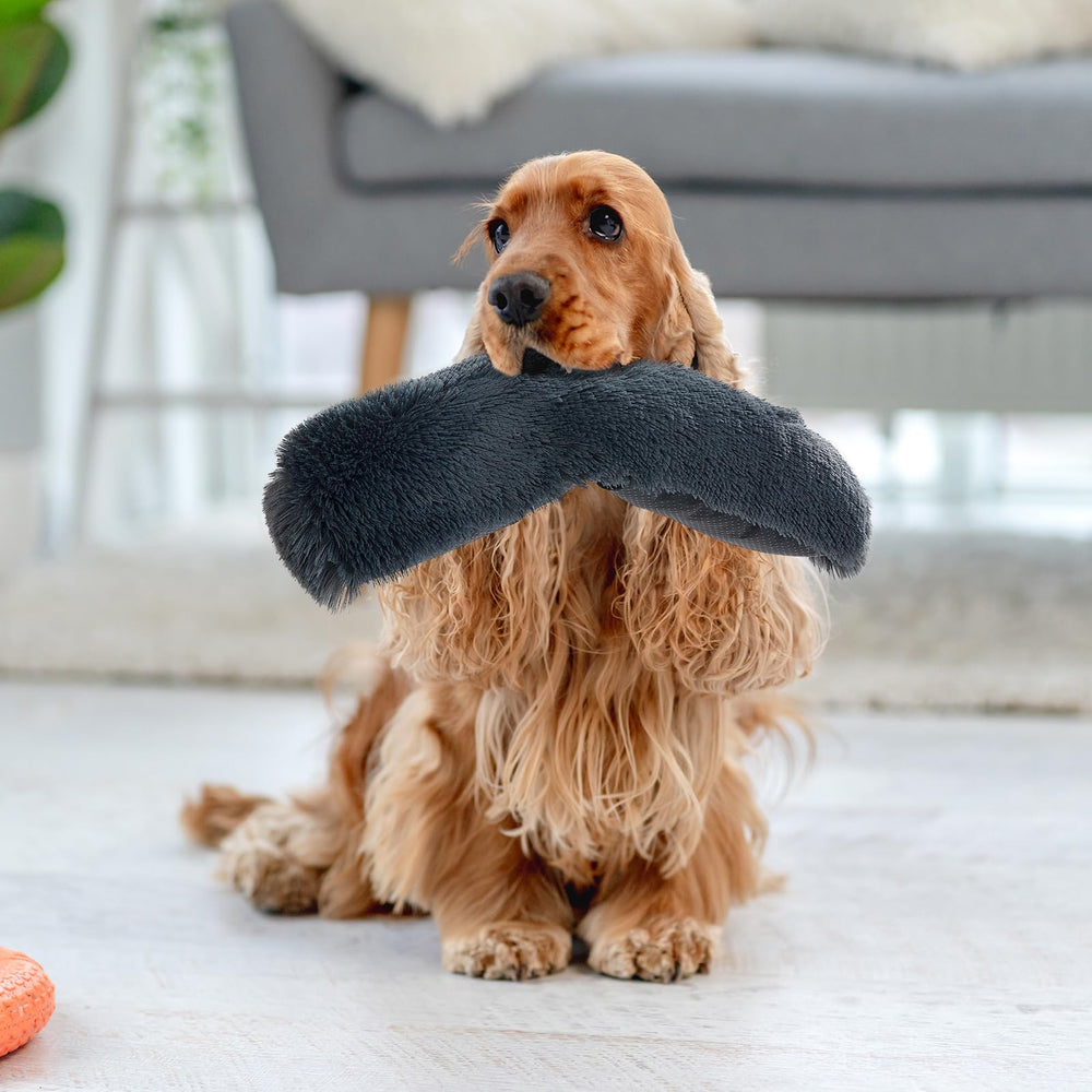HOMBYS 25inch dog pillow machine-washable design makes cleaning quick.