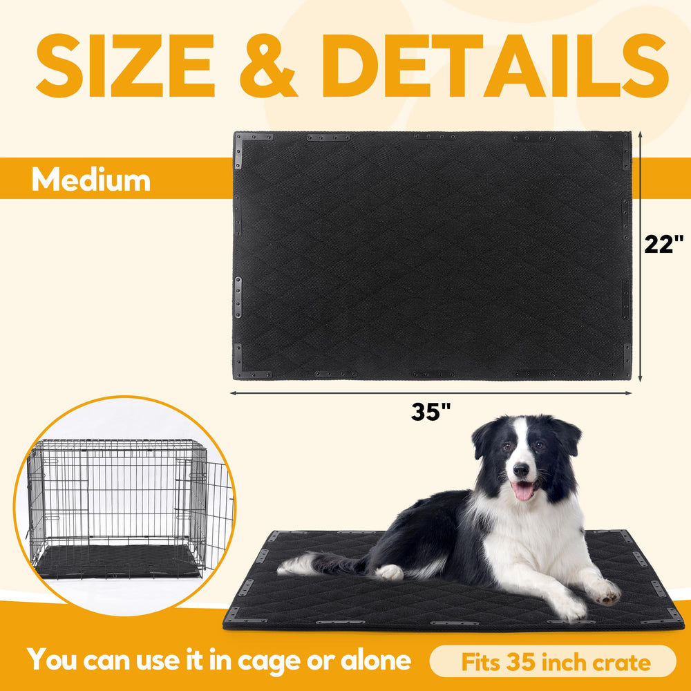 HOMBYS easy-to-clean dog mat: hand-wash friendly and quick-drying.