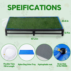 HOMBYS easy-clean tray system designed for fast rinsing and maintenance.