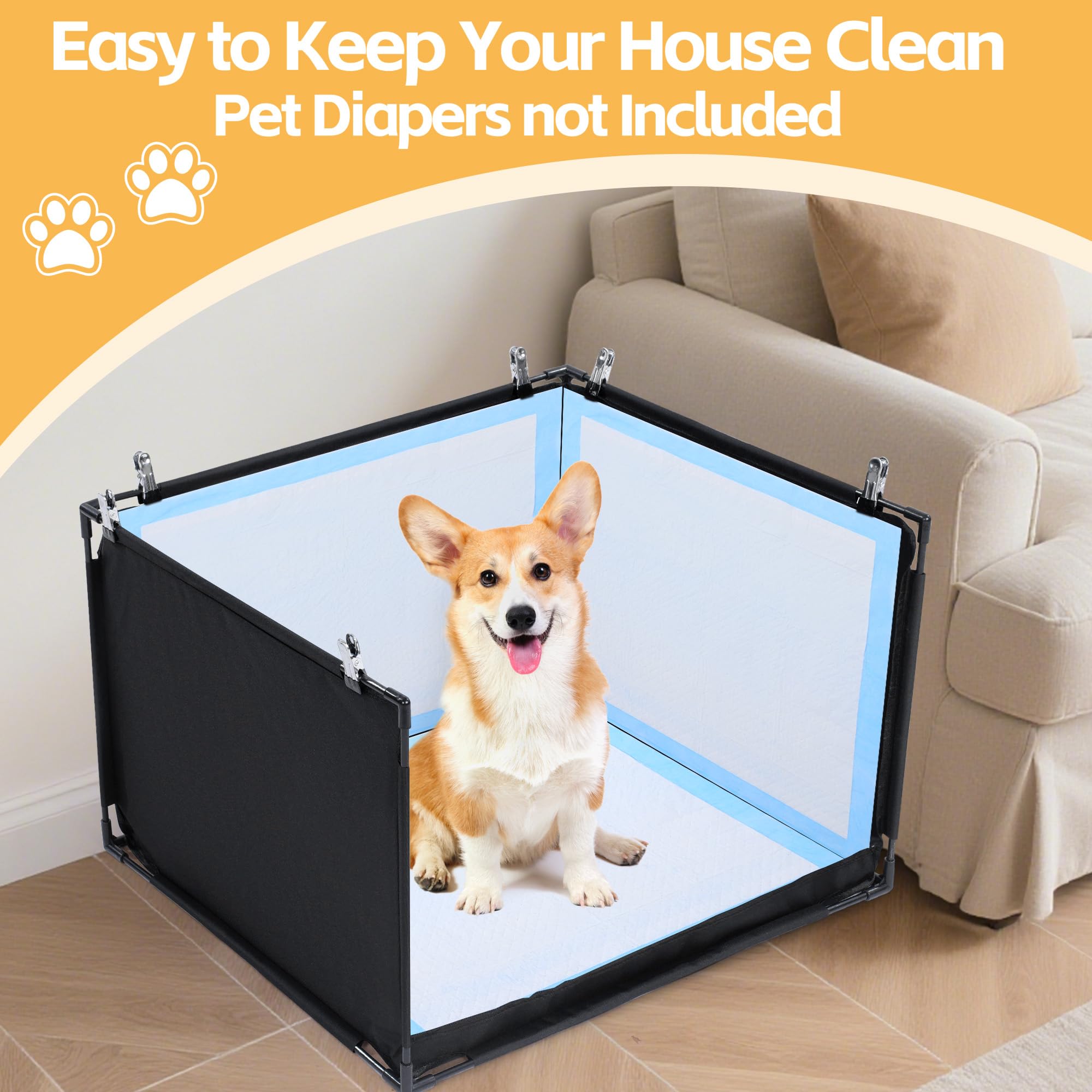 HOMBYS large dog toilet fits bigger breeds with generous dimensions