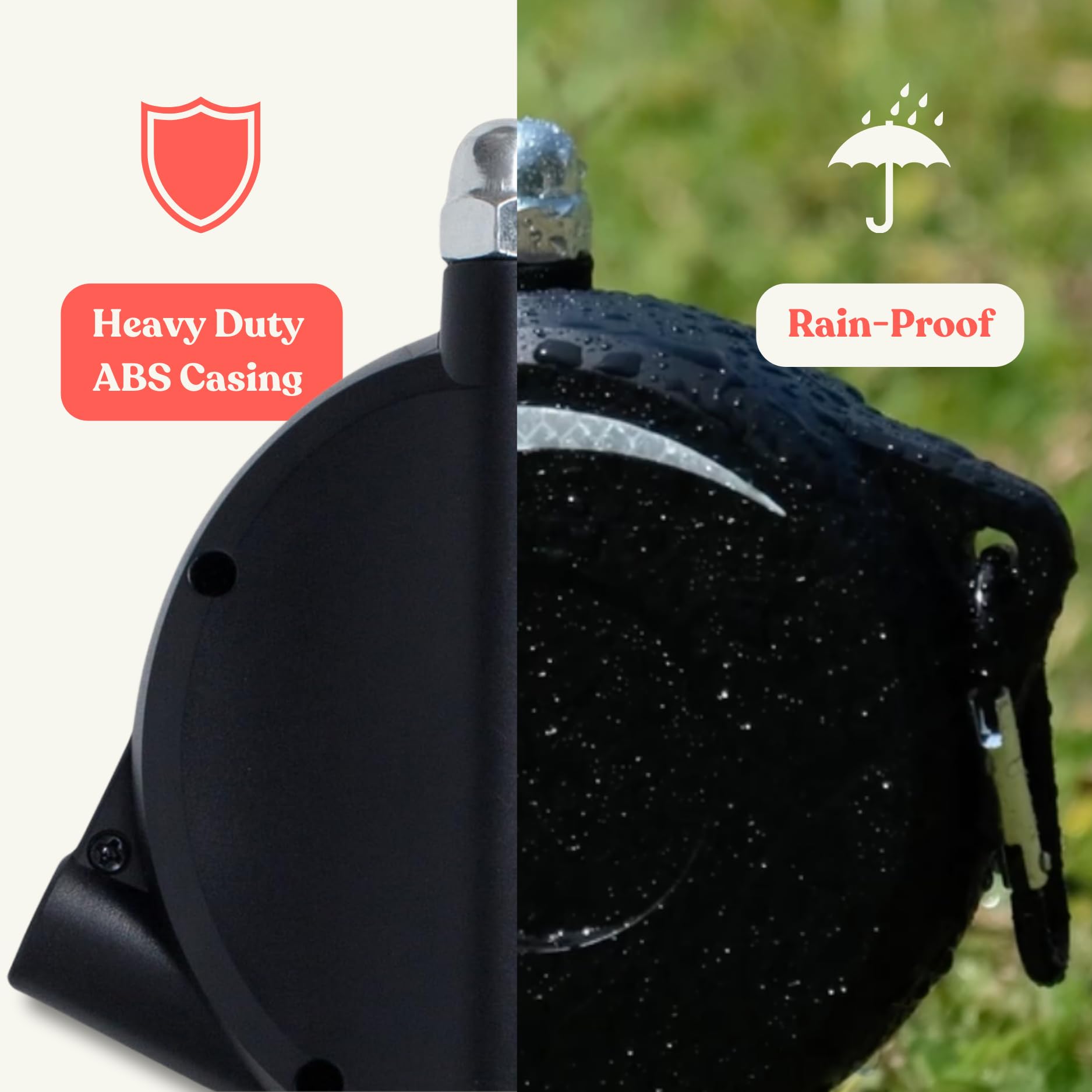 Home in Bold 2mm metal cable ensures durability against pulling.