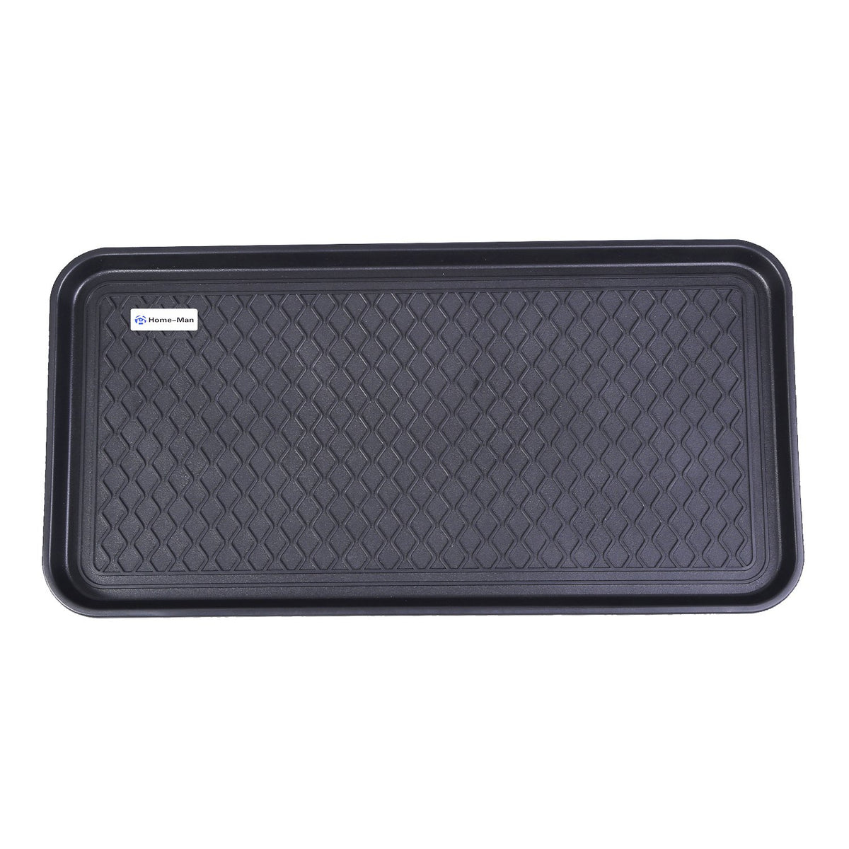 Home-Man boot tray mat entryway captures mud and water to protect floors