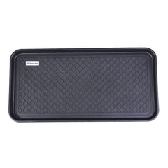 Home-Man boot tray mat entryway captures mud and water to protect floors