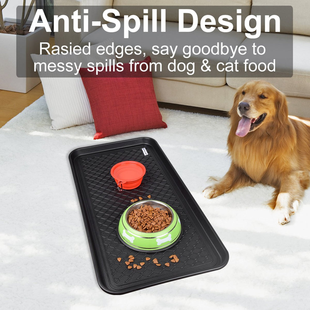 Home-Man easy-clean polypropylene tray wipes clean with water