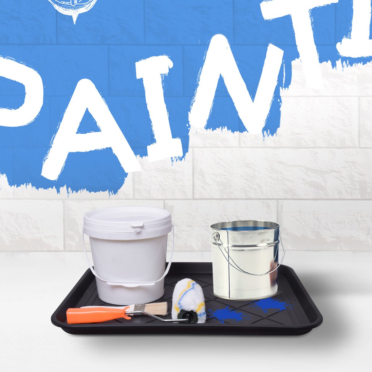 Home-Man easy-clean polypropylene surface rinses clean after dirt.