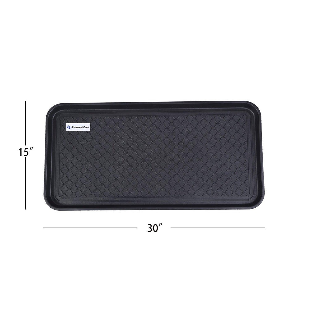 Home-Man lifetime guarantee poly tray for durable floor protection