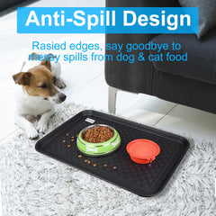 Home-Man boot tray mat side view highlighting spill containment for muddy footwear