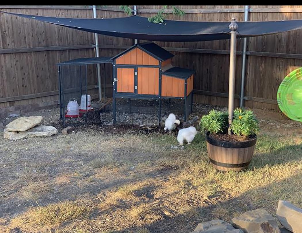 HomeABC shade cover versatile for kennels, patios, gardens, and outdoor events.