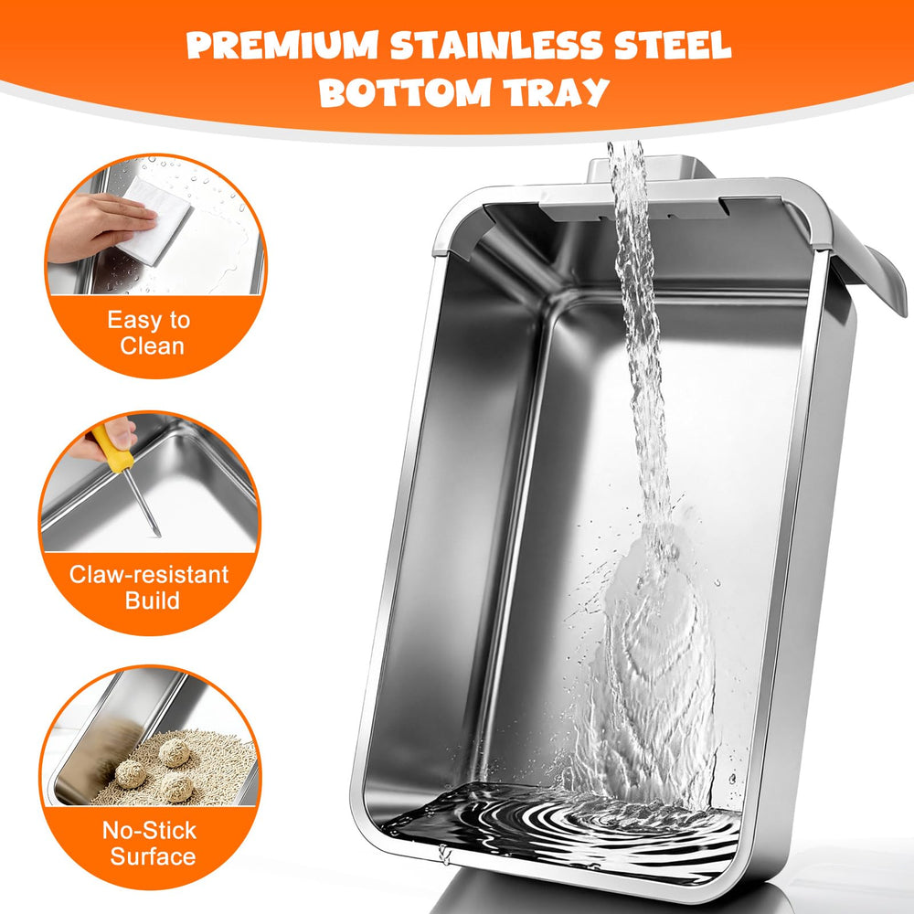 Homegroove deep removable tray makes cleaning quick without full disassembly.