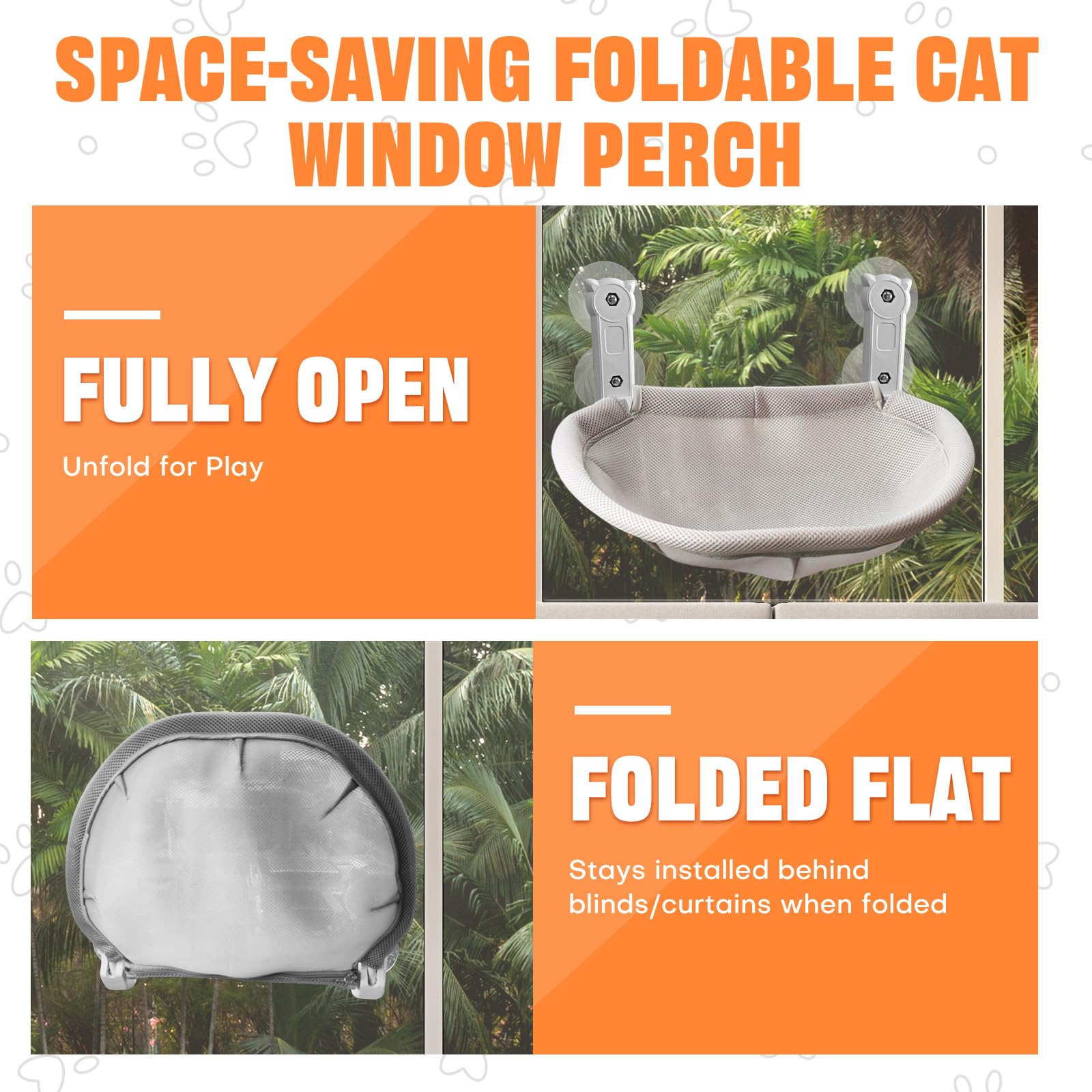 Homegroove foldable design fits small apartments and saves space.