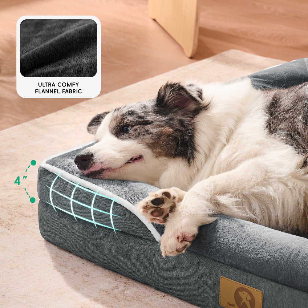 Anti-slip bottom keeps Homemate bed in place on floors during naps.