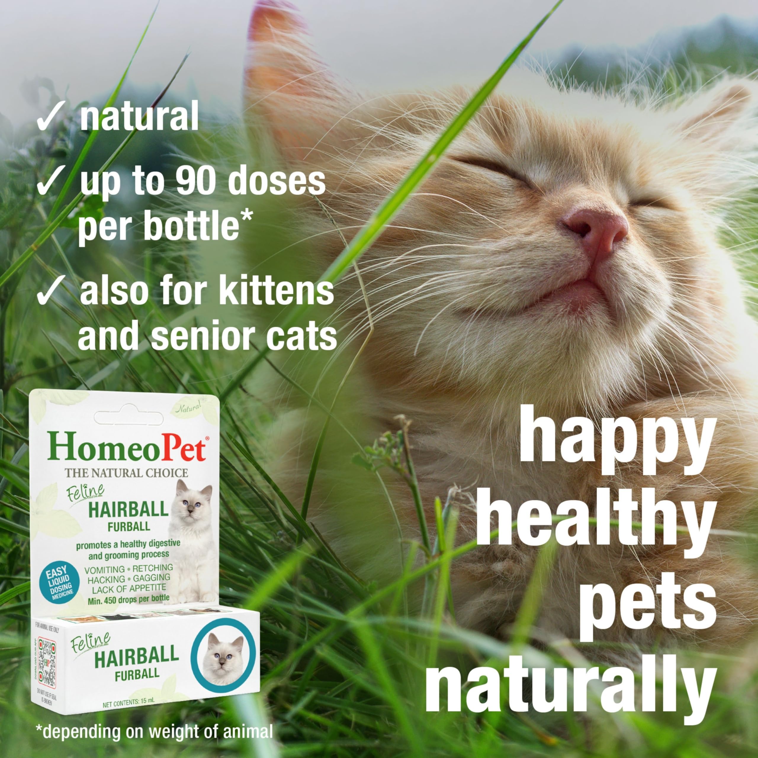 HomeoPet Drops mixed in water for easy administration