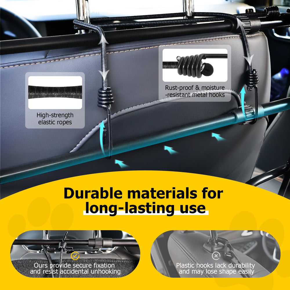 HOMEPEDIA barrier positioned behind the front seats for safe SUV use.
