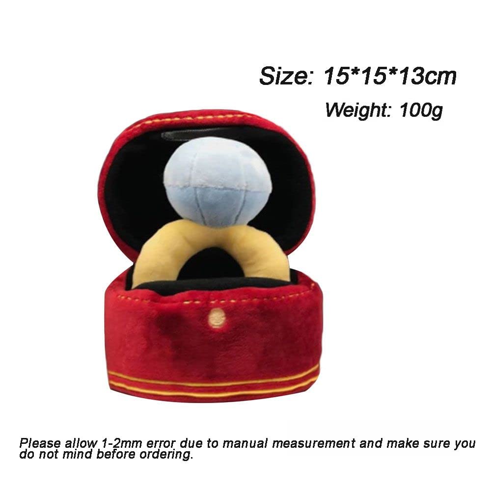HomeSoGood compact diamond plush, easy to stash for travel and quick play sessions