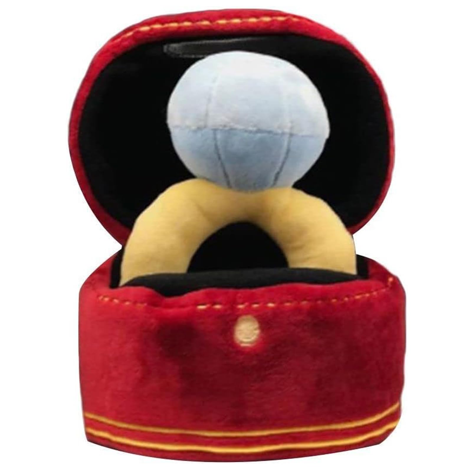 HomeSoGood diamond plush toy for playful dogs with soft fabric and durable construction