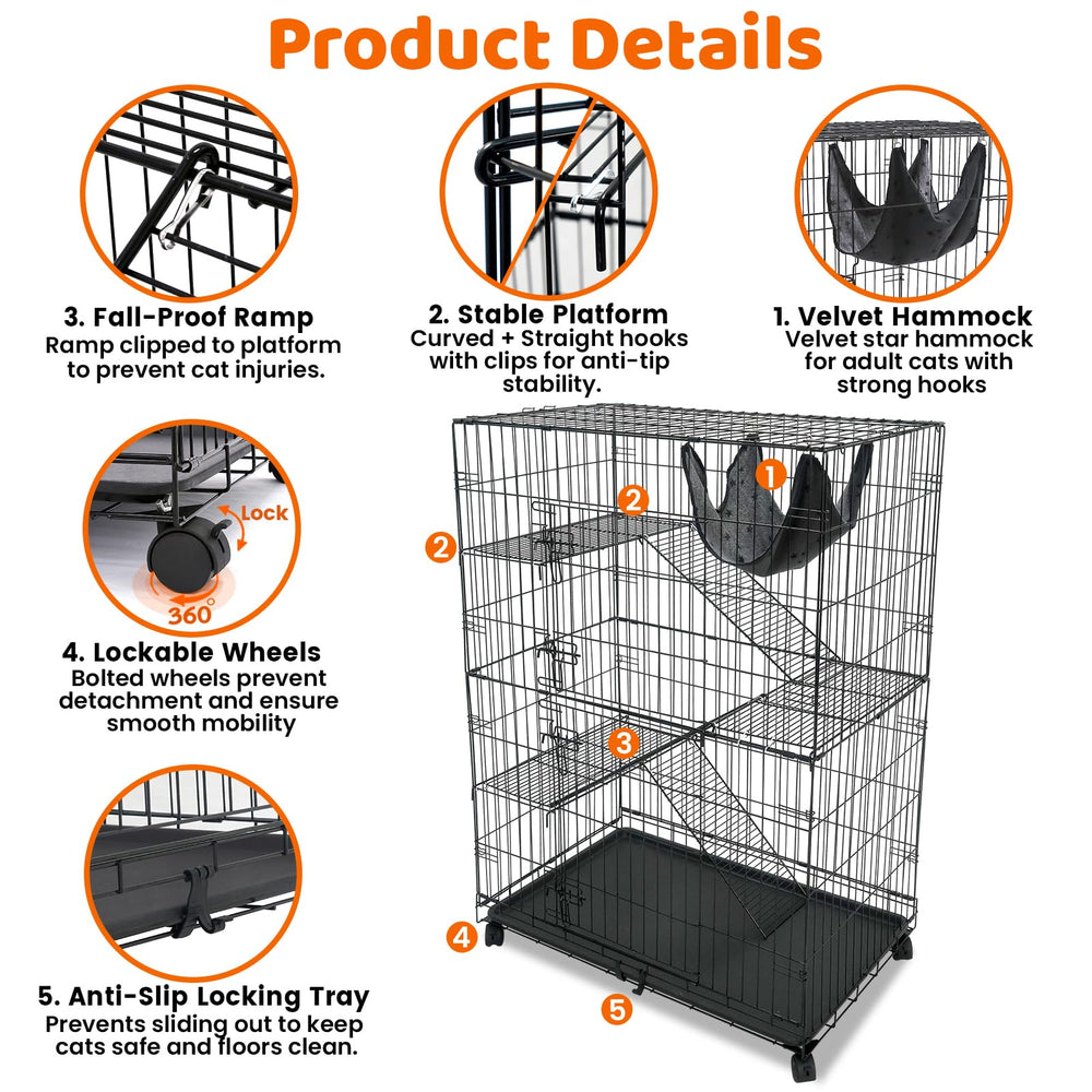 Homey Pet fall-proof ramps promote safe climbing and exercise.