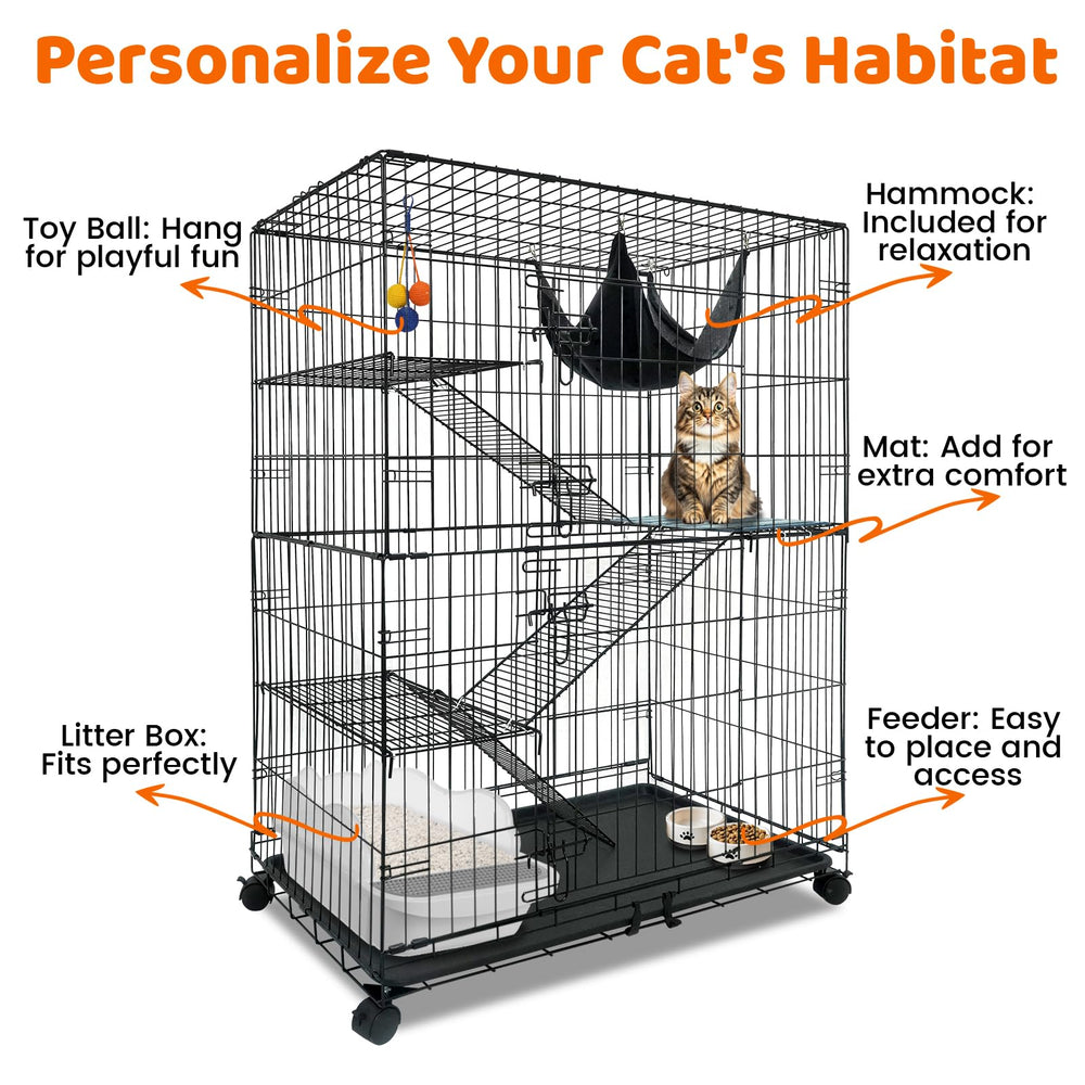 Homey Pet fast-setup design offers stability without tools.