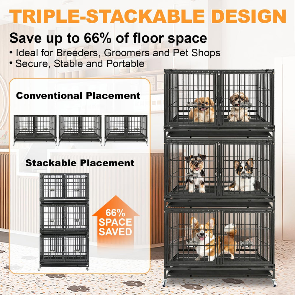 Homey Pet heavy duty steel frame ensures durable daily use