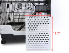 Homey Pet removable tray makes quick cleaning easier.