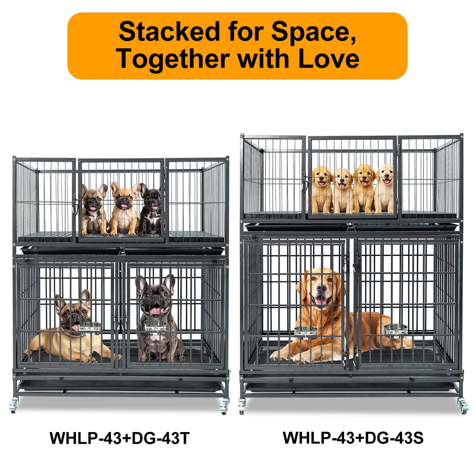 Homey Pet Whelping Box spacious interior supports growth and play