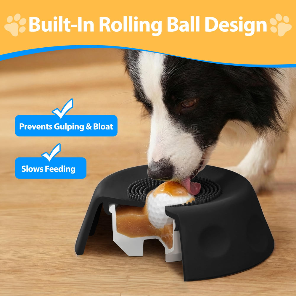 Homgaty dishwasher-safe dog bowl simplifies post-meal cleanup.