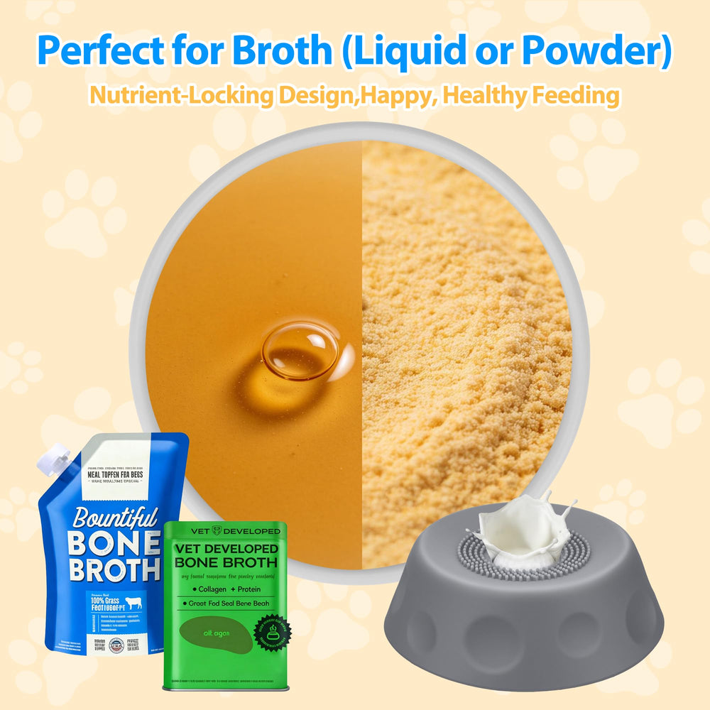 Homgaty puppy-teething friendly lick-bowl eases teething with tasty rewards.